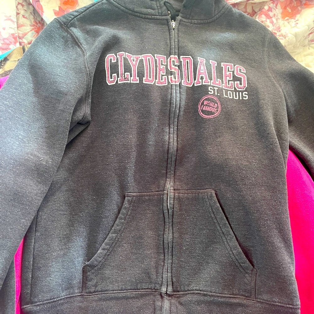 Large zip up